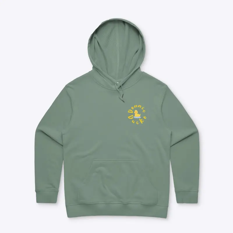 Donnie Ducko Ladies Hoodie 