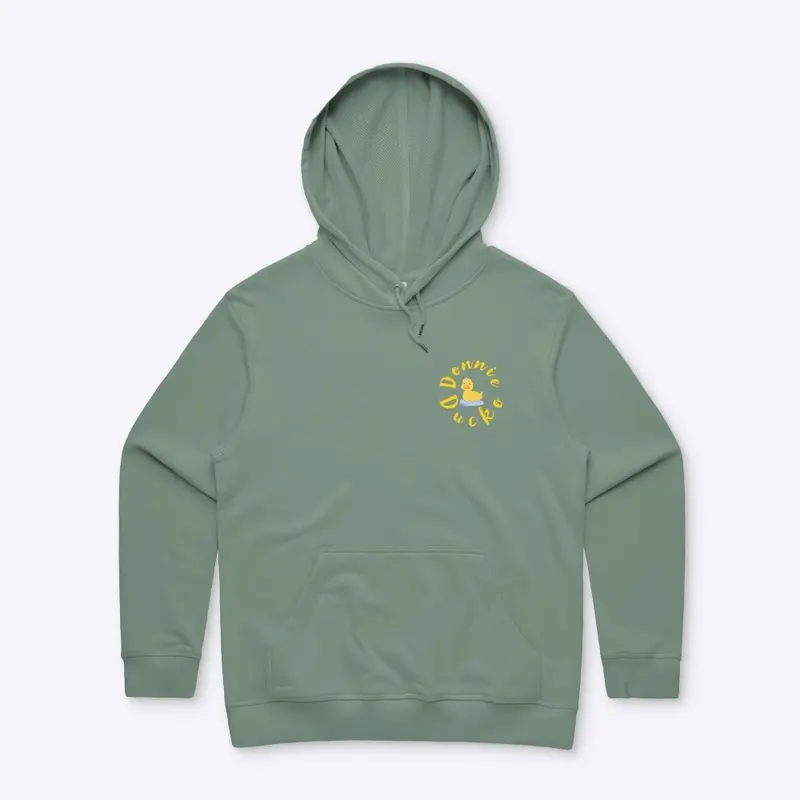 Donnie Ducko Ladies Hoodie 